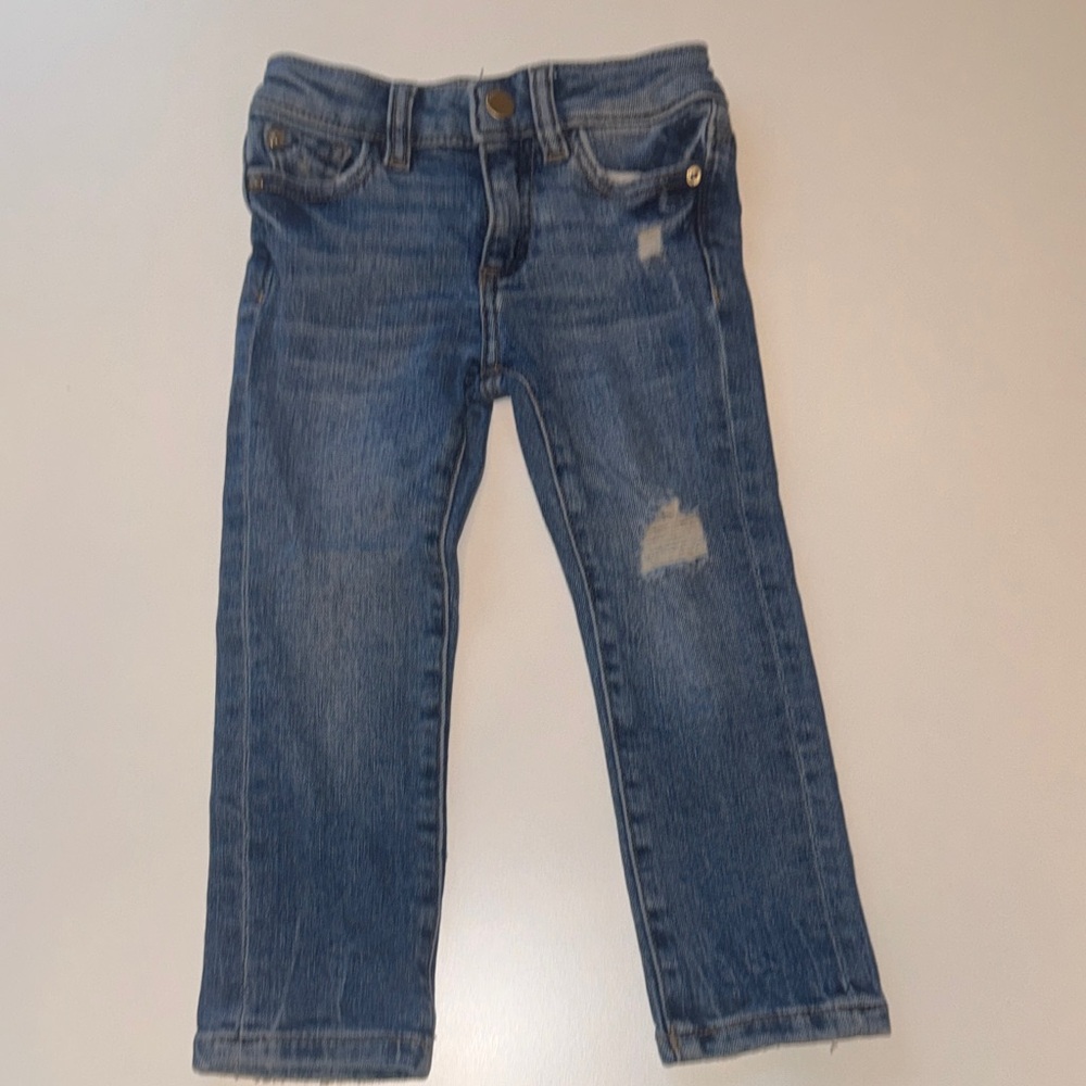 DL1961 Kids Distressed Blue Jeans